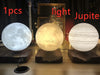 Magnetic Floating 3D Moon Lamp