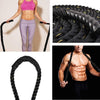 Heavy-Duty Triple-Strand Weighted Fitness Jump Rope