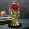 Rose Glass Cover Luminous LED Ornament