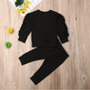 Baby Solid Long Sleeve sweater and pant