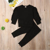 Baby Solid Long Sleeve sweater and pant