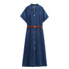 European & American Denim Dress