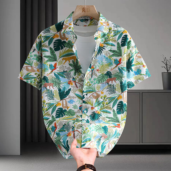 Summer Short Men's Sleeve Shirt