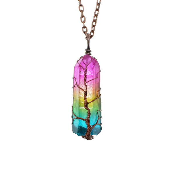 Crystal Stone Fashion Necklace