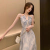 Floral Straps Seaside Desire Dress