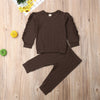 Baby Solid Long Sleeve sweater and pant