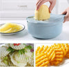 8-in-1 Mandoline Vegetable Slicer – Grater, Peeler, Strainer & Cutter for Quick Kitchen Prep