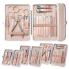 Professional 16-in-1 Nail Care Set – Nail Clippers, Scissors, Cuticle & Pedicure Tools