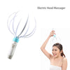 Electric Eight-Claw Scalp & Head Massager – Deep Vibration Therapy for Relaxation