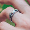 Women's Ancient Silver Plated Ring