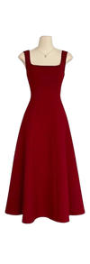 Women's Red Slip Dress