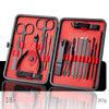 Professional 16-in-1 Nail Care Set – Nail Clippers, Scissors, Cuticle & Pedicure Tools
