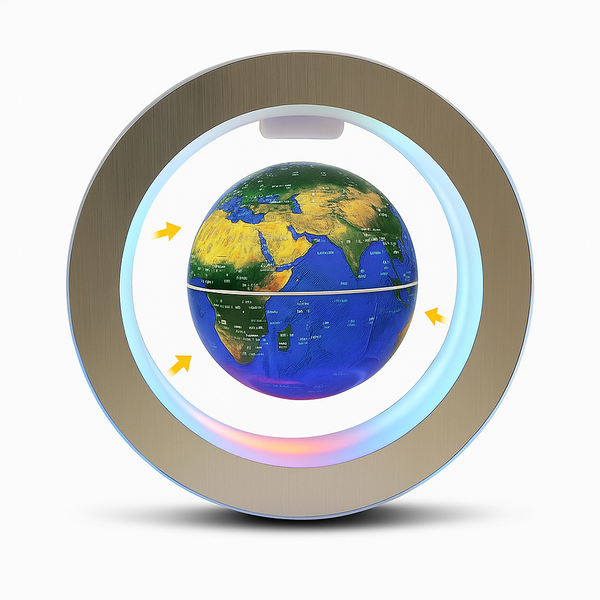 Floating LED Globe light