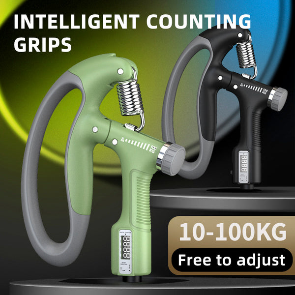 Smart Adjustable Hand Grip – 10-100KG Professional Grip Strength Trainer for Fitness & Muscle Training
