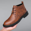 Men’s Retro Denim Martin Boots