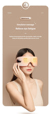 Bluetooth Eye Mask Massager