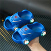 Kids Cartoon Car Sandals – Anti-Slip Summer Slippers