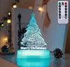 3D Christmas LED Night Lamp