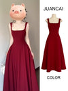 Women's Red Slip Dress