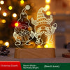 3D Christmas LED Night Lamp