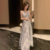 Floral  Straps Seaside Desire Dress