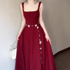 Women's Red Slip Dress