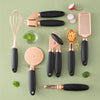 Copper-Plated Kitchen Peeler Set – Elegant & Efficient Household Gadget for Easy Food Prep
