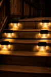 Waterproof  Solar  Step Fence Light