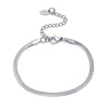 Edgy Snake Bone Bracelet